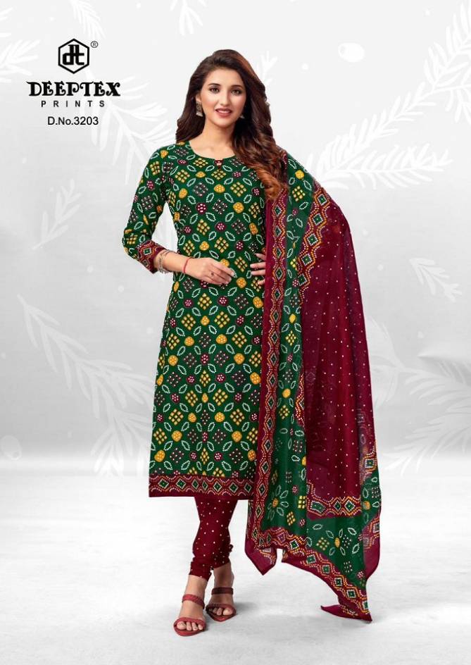 Classic Chunnari Vol 32 By Deeptex Pure Cotton Printed Dress Material Wholesale Online